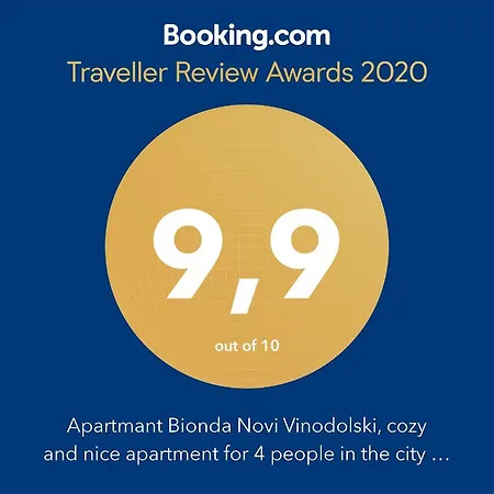 Apartmant Bionda Novi Vinodolski, Cozy And For 4 People In The Center 노비비노돌스키